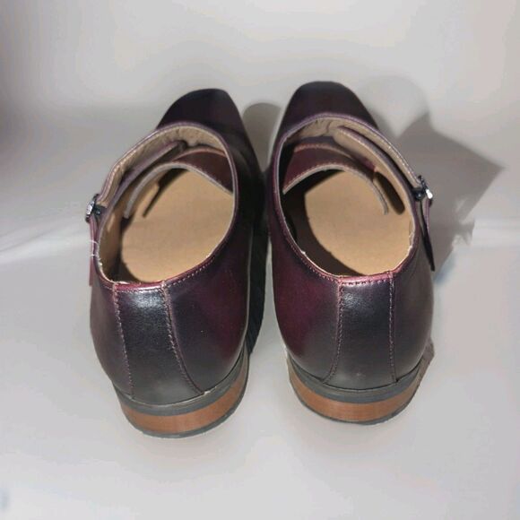 La Milano Mens Clark Double Monk Strap Oxford Dress Shoe Size 13 Burgundy